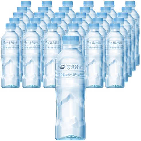 동원샘물 생수 무라벨, 500ml, 160개