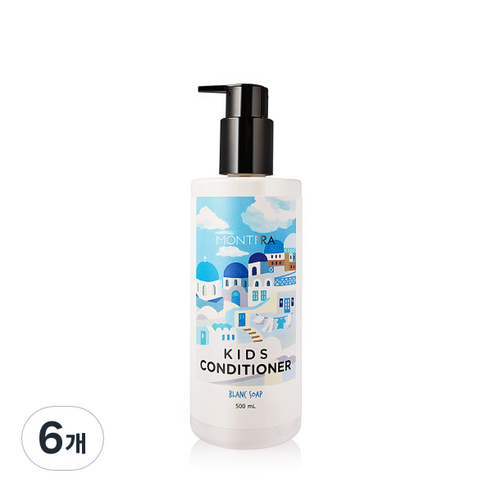 몽프라 아동용 컨디셔너 블랑솝, 6개, 500ml
