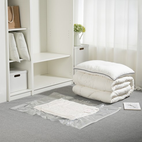 코멧 이불 압축팩으로 옷장 정리를 마법처럼!