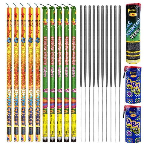 해피타임 막대 불꽃놀이 폭죽 세트, 1세트