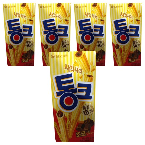 오리온 통크 초코, 45g, 5개