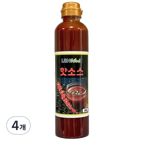 에이플러스 핫소스, 560g, 4개