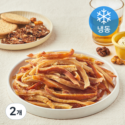 주안상점 바베큐오징어 (냉동), 2개, 500g