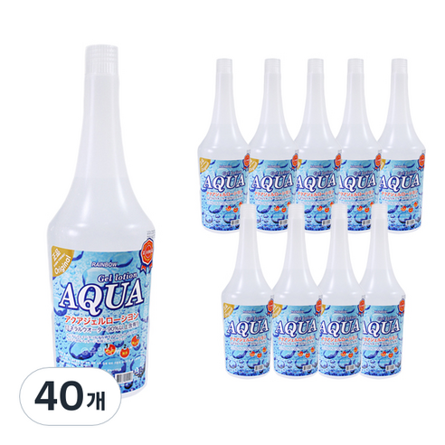 레인보우 아쿠아 마사지 젤 로션 450ml, 40개