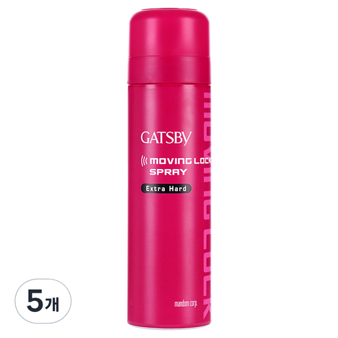 갸스비 무빙락 스프레이, 253ml, 5개