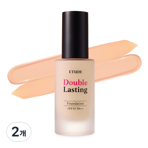 에뛰드 더블래스팅 파운데이션 30g, 라이트바닐라, 2개