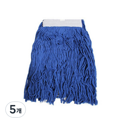 월드크린 청실 청사 마포걸레 370g, 5개