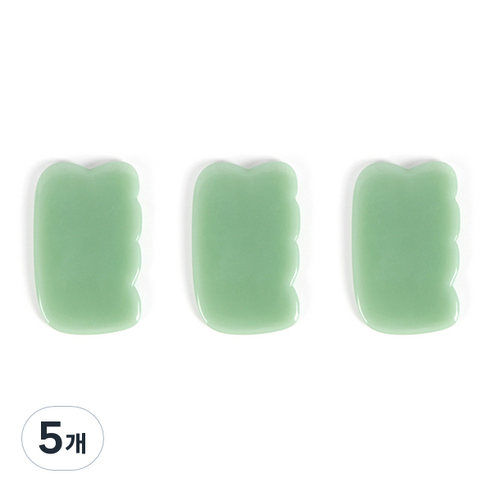 블럭마트 인도비취 괄사 3p, TYPE4, 5개