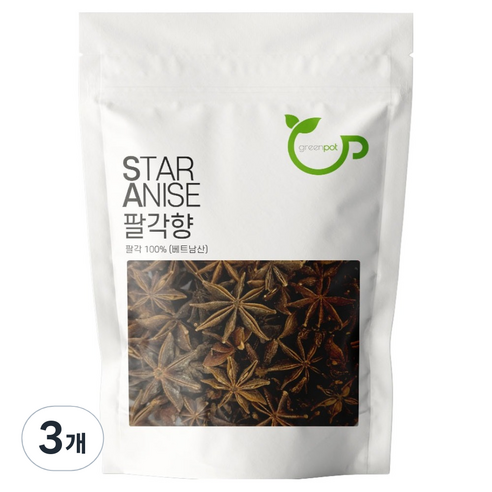 그린팟 팔각향, 100g, 1개입, 3개