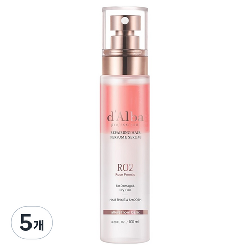 달바 프로페셔널 리페어링 헤어 퍼퓸 세럼, 100ml, 5개