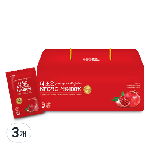 더존건강 더조은 NFC착즙 석류100% 70ml x 30p, 3개, 2100ml
