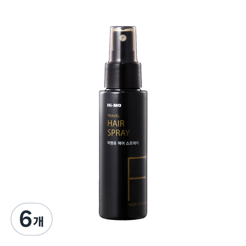 하이모 여행용 헤어스프레이, 75ml, 6개
