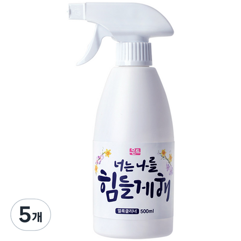 몬트 너는나를힘들게해 얼룩클리너, 500ml, 5개
