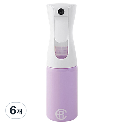 에어라파 압축 스프레이 분무기 소형 160ml, 바이올렛, 6개