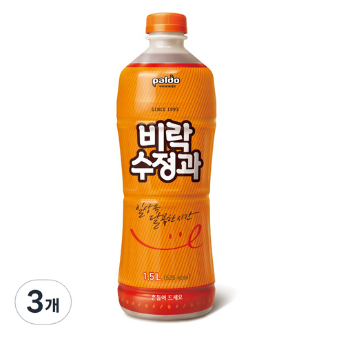 팔도 비락수정과, 1.5L, 3개