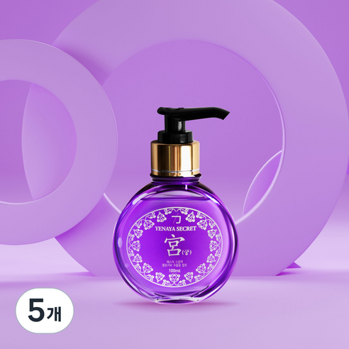 시크릿궁 여성청결제, 100ml, 5개