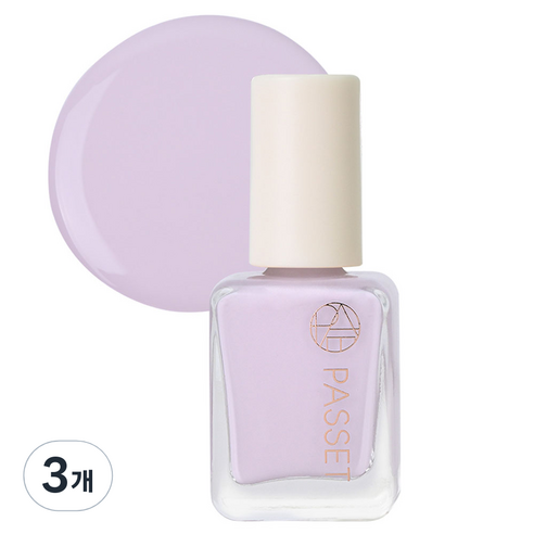 파셋 셀럽 네일컬러 폴리쉬 매니큐어, 73 라벤더퍼플, 7ml, 3개