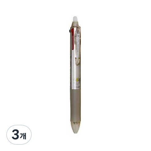 파이롯트 프릭션 볼 노크 4컬러 다색펜, 골드, 3개