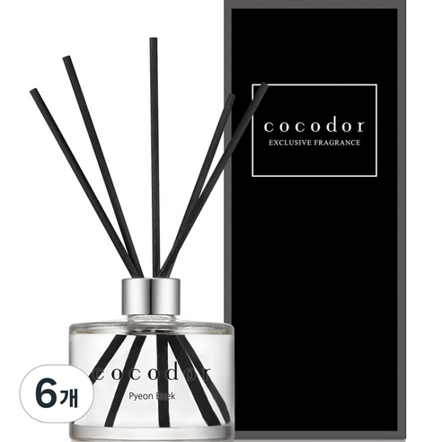 코코도르 퍼퓸 디퓨저, 편백, 200ml, 6개