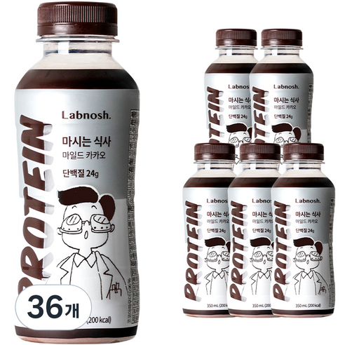 랩노쉬 마시는 식사 마일드 카카오, 36개, 350ml