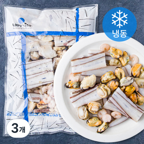 THE 더착한 해물 모듬 5종 (냉동), 800g, 3개