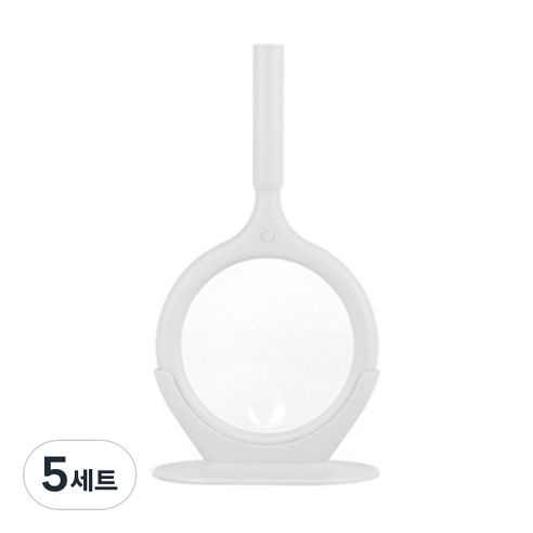 코지라이트 LED 핸디형 돋보기 화이트 + 받침대 + 파우치, TB-CL110, 5세트