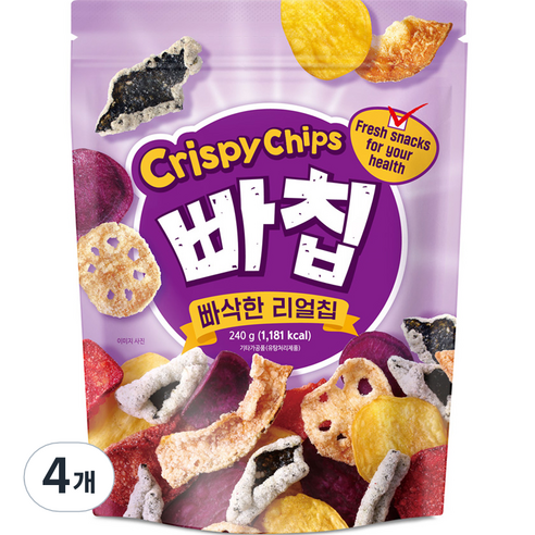 빠칩, 4개, 240g