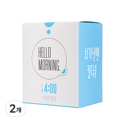 헬로모닝 캄다운 드립백커피, 9g, 8개, 2개