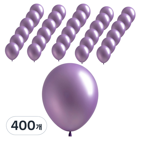조이벌룬 풍선 30cm, 펄라벤더, 400개