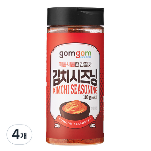 곰곰 김치시즈닝, 100g, 4개