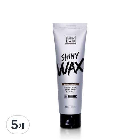 박준뷰티랩 샤이니 하드 헤어왁스, 120g, 5개