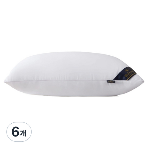 비투윈 편안한 베개솜 800g, 화이트, 6개