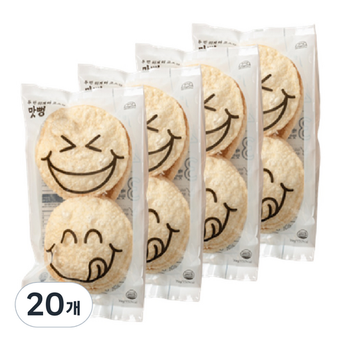 맛뻥 뻥튀기 6p, 39g, 20개