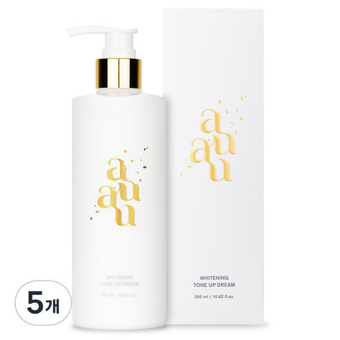 아유아유 톤 업 드림 크림 320ml, 5개