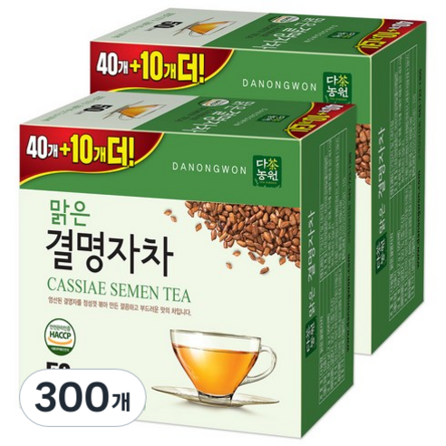 다농원 결명자차, 48g, 300개