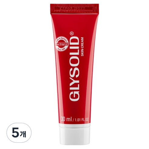 그리소리드 튜브형 스킨 크림, 30ml, 5개