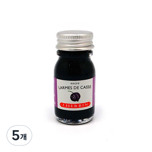 제이허빈 미니잉크10ml, 78 라우무드카스시 어두운자주색, 5개