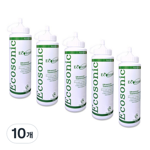 세니피아 바디전용 초음파 마사지 소노젤 그린 250ml, 10개
