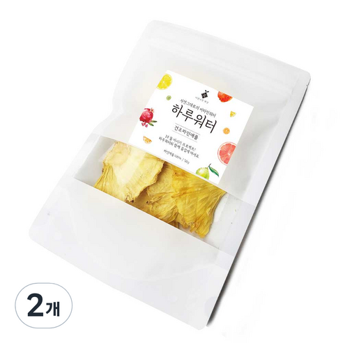 아름다운정성 하루워터 파인애플칩, 2개, 50g