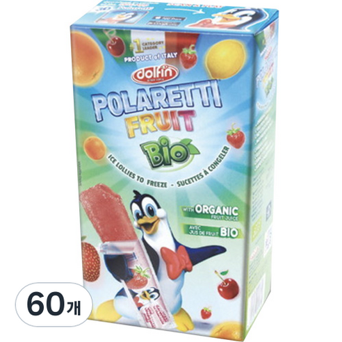 돌핀 유기농 폴라레티 후르츠 바이오, 40ml, 60개