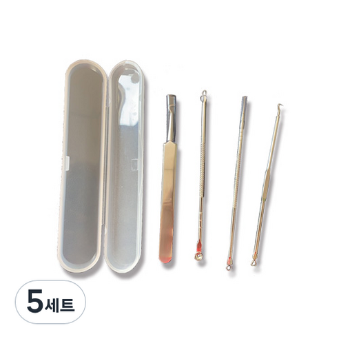 압출기 7종 세트, 실버, 5세트