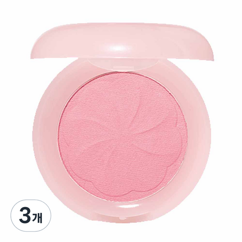 에뛰드 휘핑 벨벳 블러셔 7g, 베리크림슈, 3개