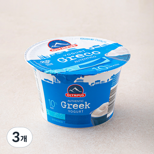 올림포스 그릭요거트 10%, 150g, 1개입, 3개