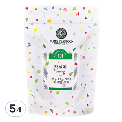 제임스티스푼 작설차, 1g, 30개입, 5개