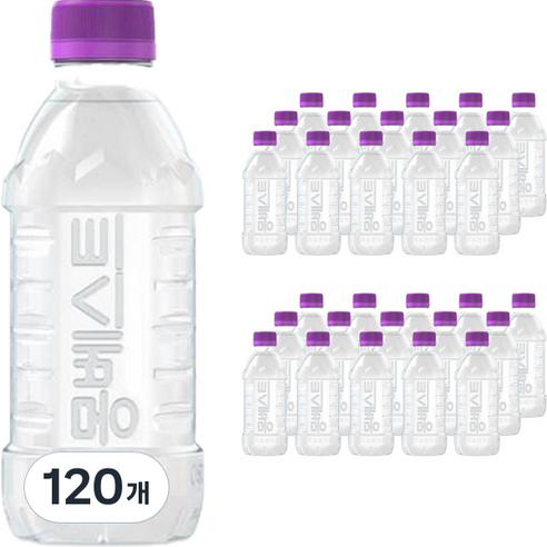 몽베스트 위드어스 무라벨 먹는샘물, 330ml, 120개