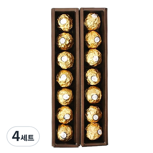 페레로로쉐 초콜릿 선물세트 T7 + T7, 175g, 4세트