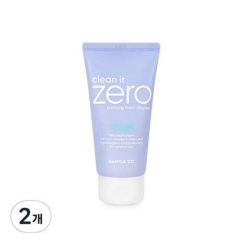 바닐라코 클린 잇 제로 퓨리파잉 폼클렌저, 2개, 150ml