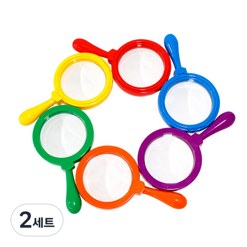 캐스비 네이처 컬러풀돋보기 6종 세트, 2세트
