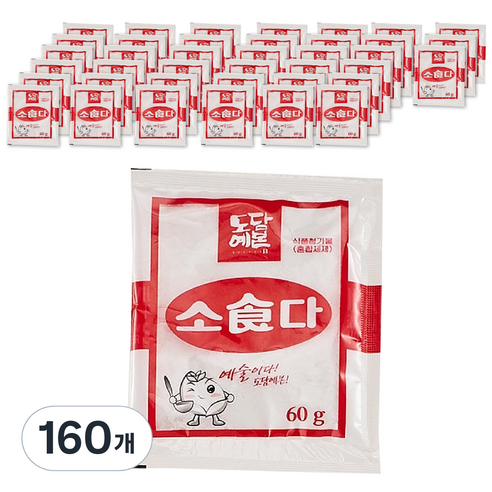 초야식품 담울 식소다, 60g, 160개