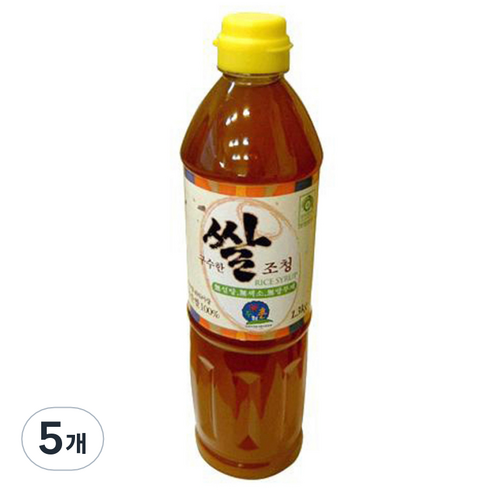 두레촌 명인 쌀조청, 1.3kg, 5개